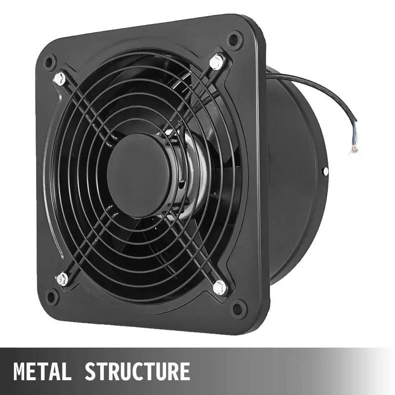 Industrial Ventilation Exhaust Fan 10-12 Inch High-Speed Low Noise Air Blower