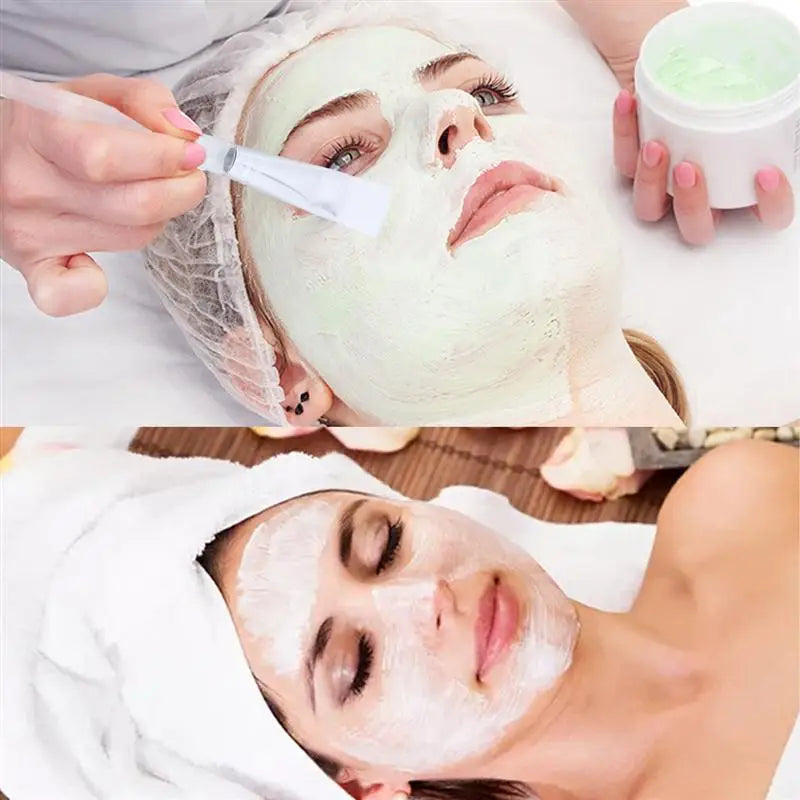 Facial Mask Brush Set - 12 Transparent Nylon Skin Care Application Tools