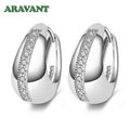 Sterling Silver 18mm Small Hoop Earrings for Women Wedding Jewelry Gift