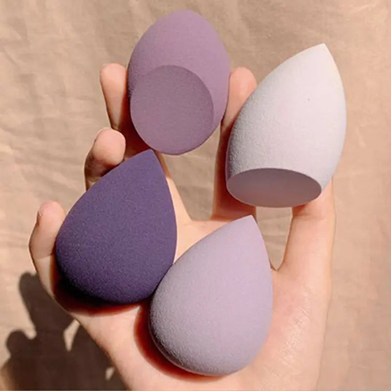 4Pcs Makeup Blender Sponges Set for Foundation Powder Application Beauty Tools