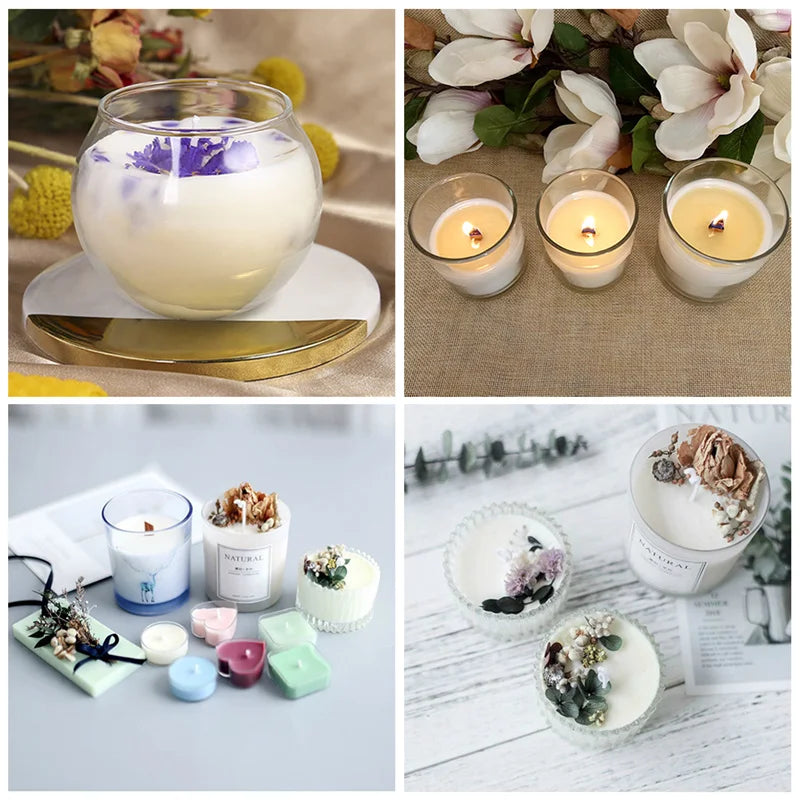 1KG Paraffin Wax for Candle Making - Pure, Scented, DIY Candle Supplies