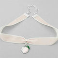 Gothic Crescent Moon Choker Necklace - Black Velvet Statement Jewelry for Women