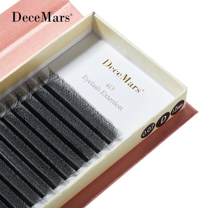 4D W Shaped Eyelash Extension Trays - False Eyelash Extensions for Makeup