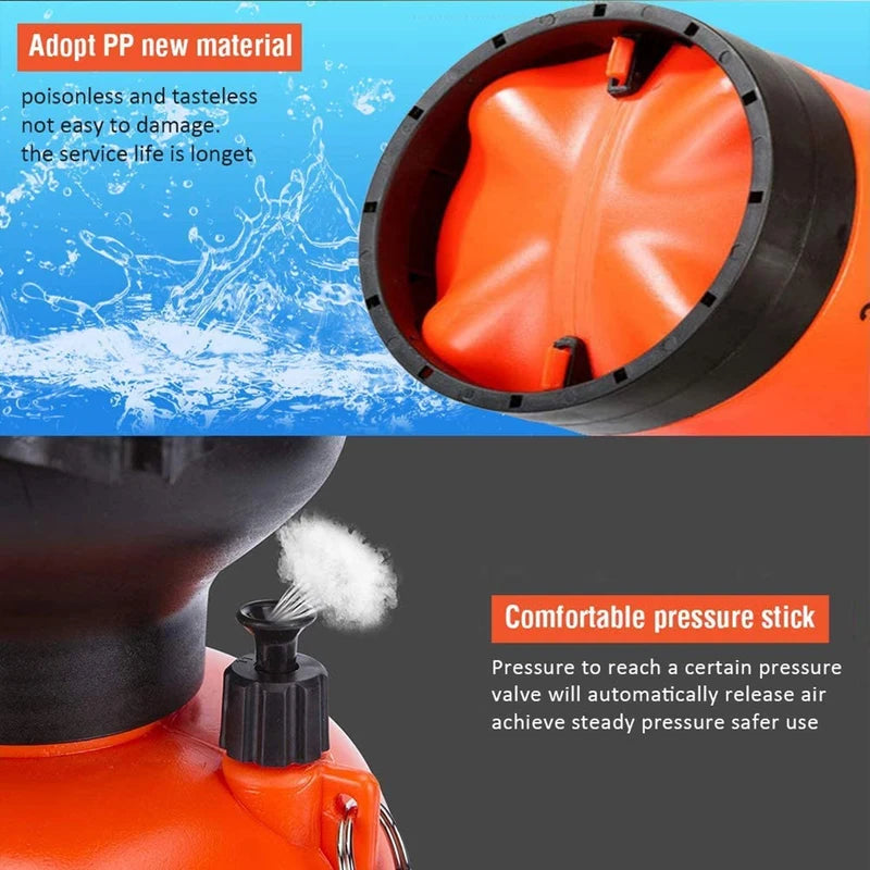 Garden Pressure Sprayer 3L/5L Hand Pump Disinfection & Watering Can