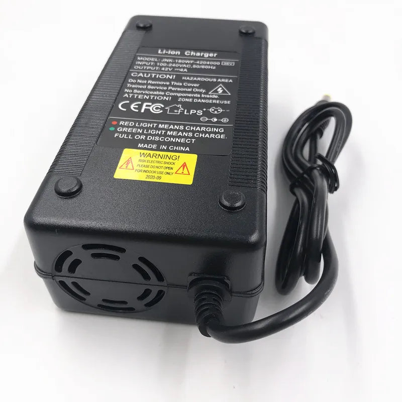 36V 42V 4A Li-ion Battery Charger for Electric Bike & Power Tools