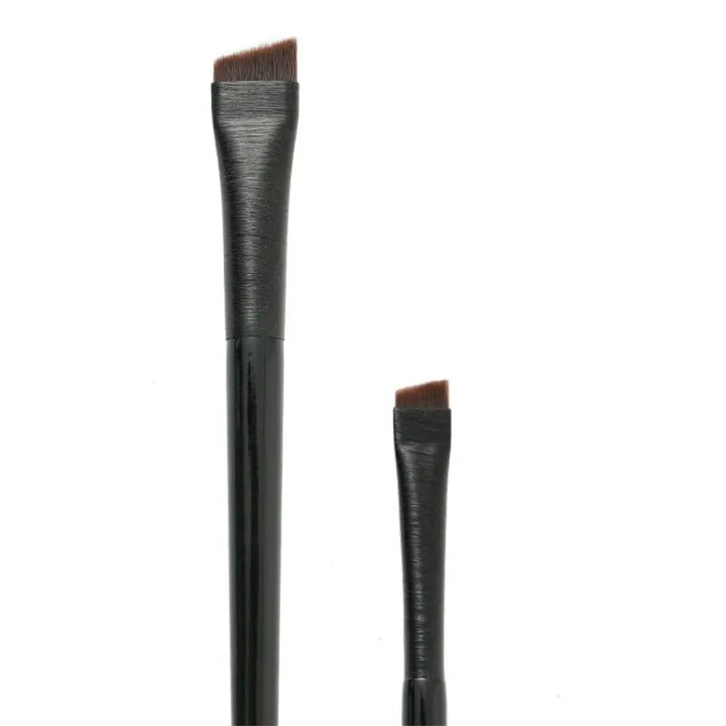 Fine Line Eyeliner and Eyebrow Makeup Brush Set - Professional Precision Tools
