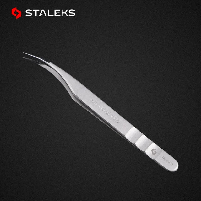 High-Precision Stainless Steel Tweezers for Eyelash Extensions and Makeup