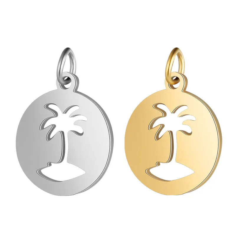 10pcs Sun Map Horoscope Jewelry Charms for Bracelets & Pendants