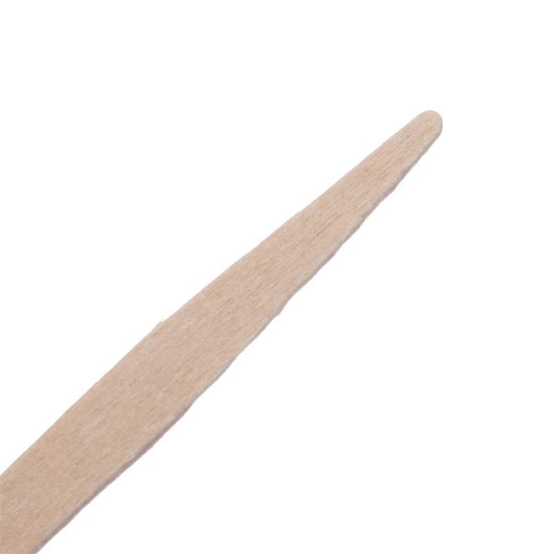 Wooden Wax Applicator Sticks for Hair Removal 100 Pieces - Body & Face Use