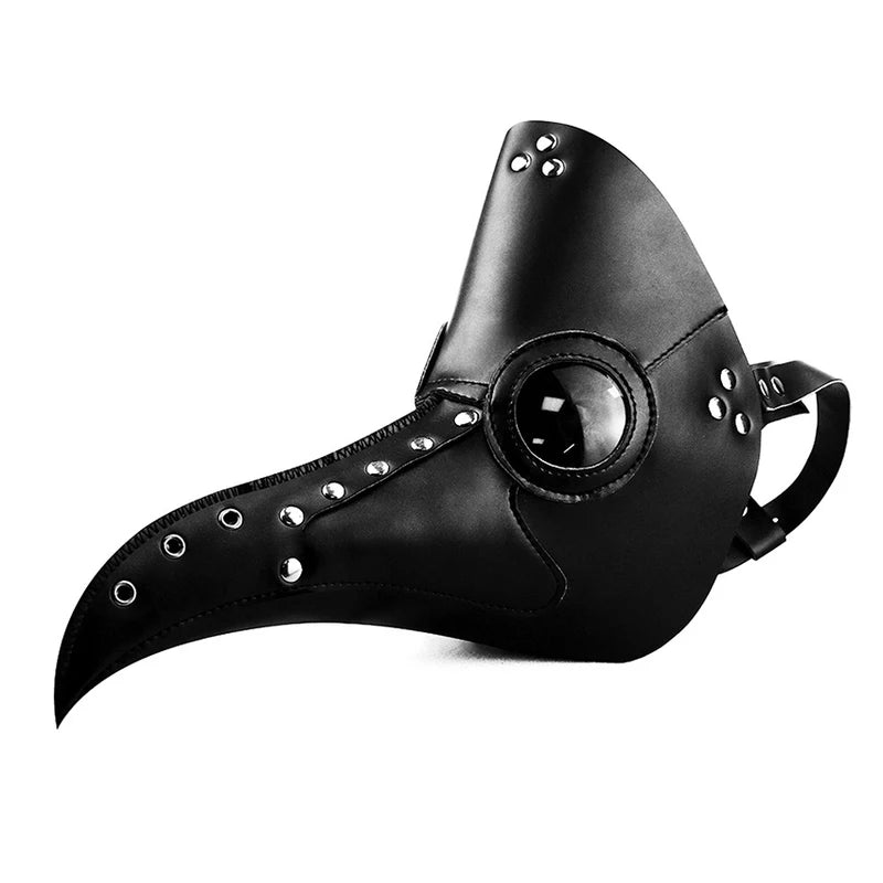 Steampunk Plague Doctor Mask Halloween Cosplay Gothic Carnival Face Mask