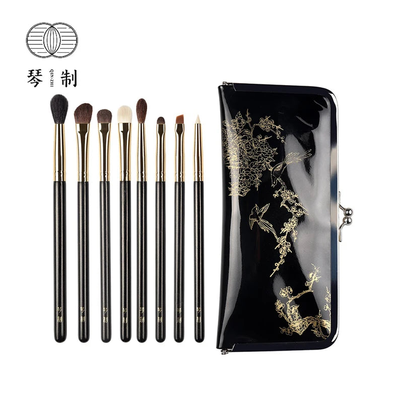Professional Makeup Brush Set with Eye Shadow, Eyebrow & Blending Brushes