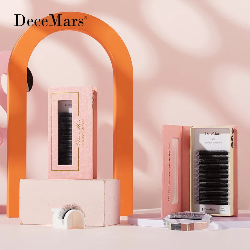 4D W Shaped Eyelash Extension Trays - False Eyelash Extensions for Makeup