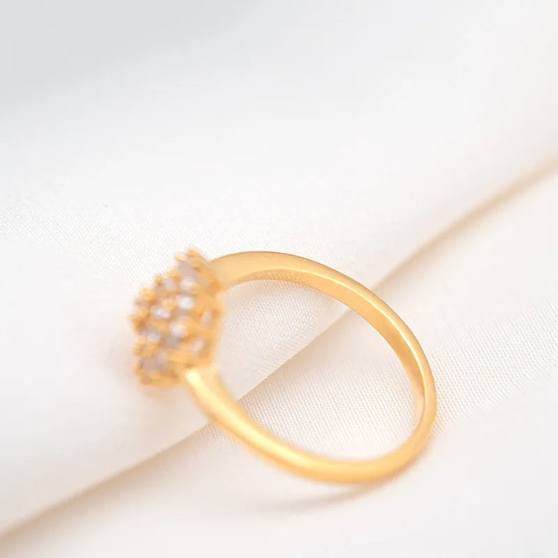 14K Gold Diamond Engagement Ring for Women – 1.5 Carats Luxury Wedding Band