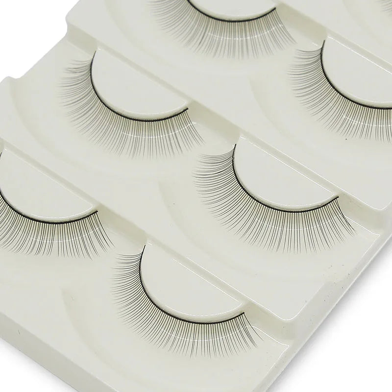 Training False Eyelashes Set for Grafting Practice - Professional Salon & Beginner Use