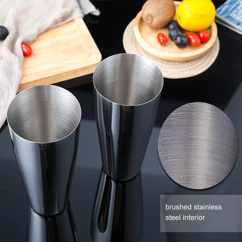 Professional Stainless Steel Cocktail Shaker Bar Set - 1/6/9/11pcs Mixers & Bartender Tools