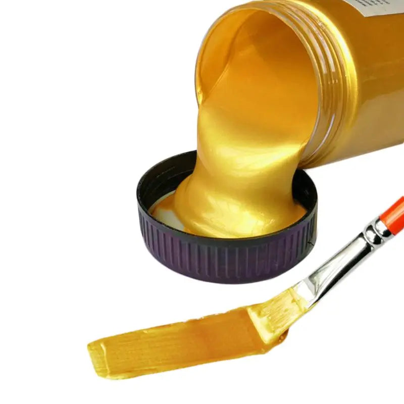 100ml Waterproof Metallic Color Pigment for Acrylic Paint, DIY Crafts, Textile & Graffiti