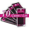 Eyelash Extension Trays 10 Pcs Wholesale Mink Volume False Eyelashes Kit