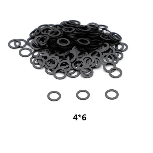 1000pcs Graphite Gaskets for Screws - Hairdressing Scissors Accessories, 3 Sizes Mix