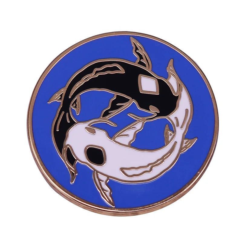 Avatar Last Airbender Enamel Pin Set Tui La Appa Zuko Blue Spirit Brooch Badge