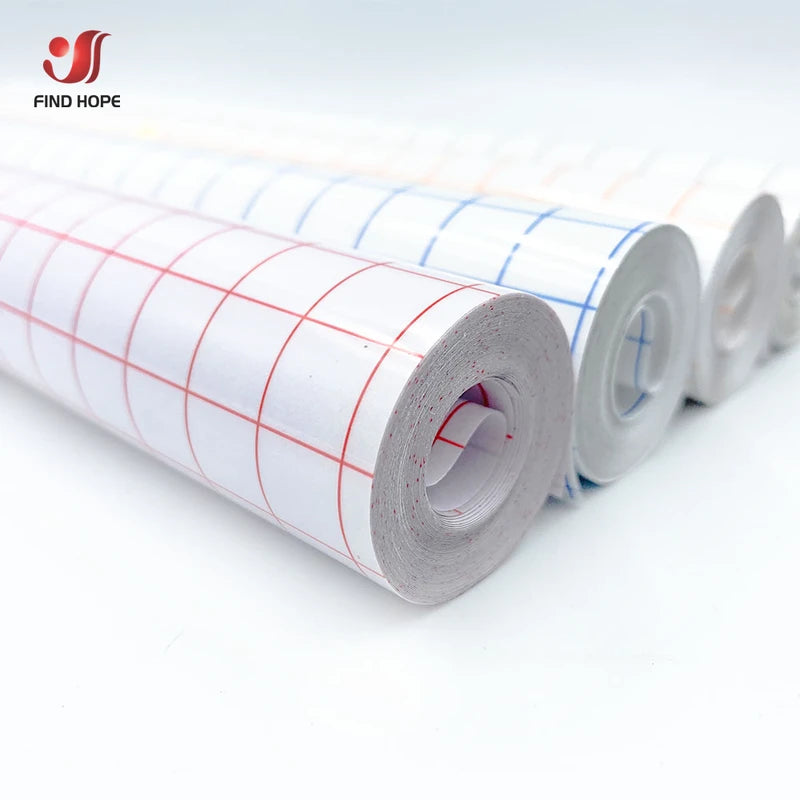 12x16FT Clear Transfer Paper Tape for Vinyl Decals Crafting - Medium Tack
