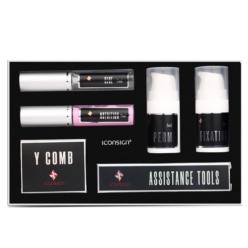 Eyebrow Lift Kit - Professional Brow Perm & Makeup Tools Set with Multiple Colors