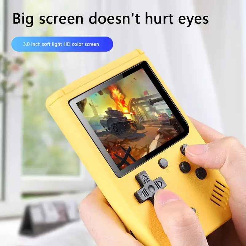 Portable Retro Handheld Game Console 8-Bit Video Player with Color LCD Screen