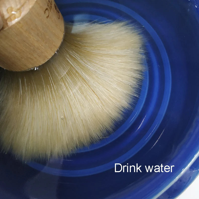 Boar Bristle Shaving Brush with Wooden Handle - Soft Hair, 26mm Knot