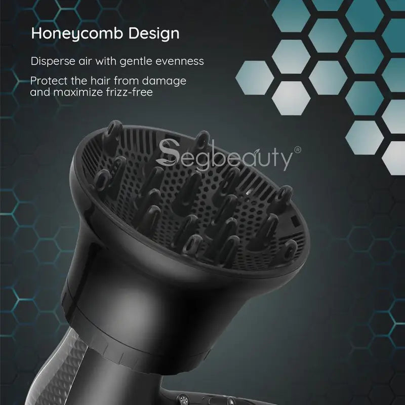 Universal Curly Hair Diffuser Attachment for Blow Dryers - Adjustable Fit