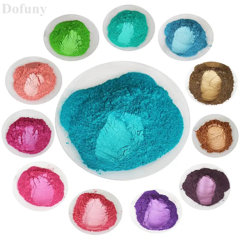 Natural Mineral Mica Powder for DIY Soap Candle Resin Makeup Eyeshadow 120 Colors
