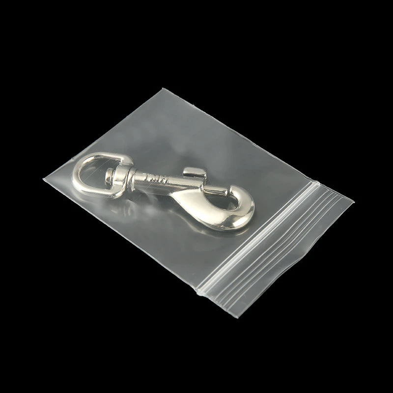 Mini Clear Ziplock Plastic Bags - Reclosable Jewelry & Accessory Storage Set