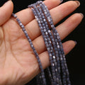 Natural Freshwater Shell Beads 3.5mm Cylindrical Loose Jewelry Making Supplies
