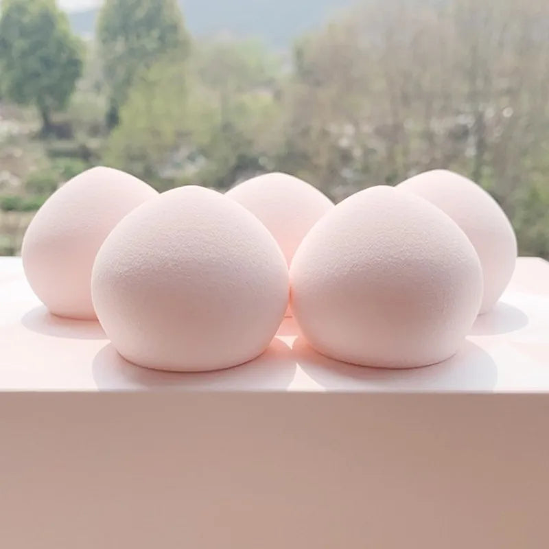 Soft Makeup Blender Puff Set - Wet & Dry Cosmetic Sponge for Face Powder