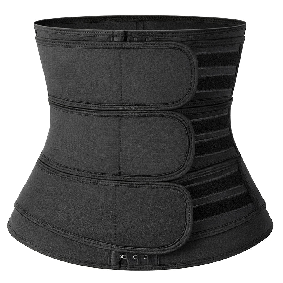 Men Waist Trainer Slimming Body Shaper Fitness Belt for Weight Loss & Fat Burning