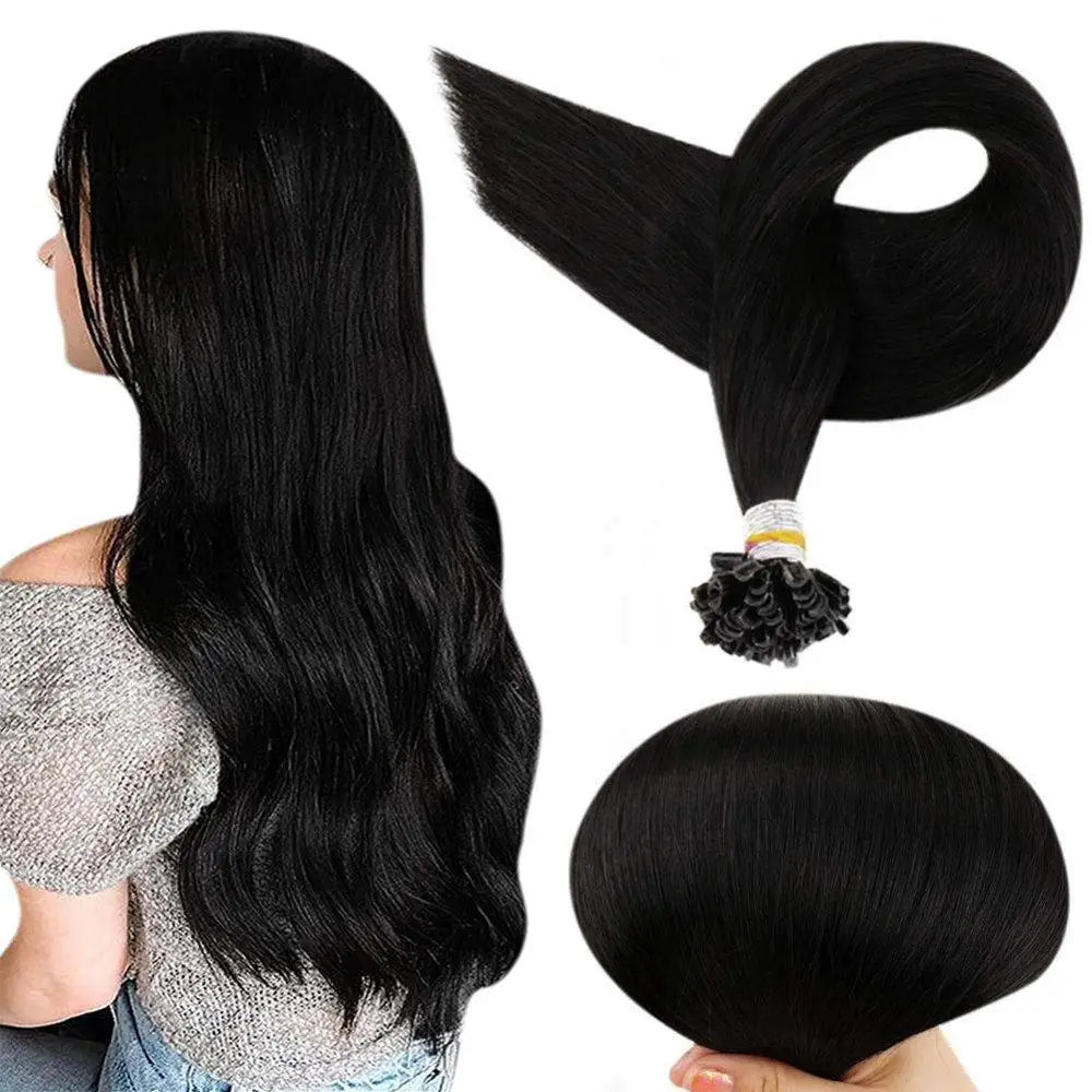 Remy Human Hair U Tip Extensions Fusion Hair Balayage Color 40-50g