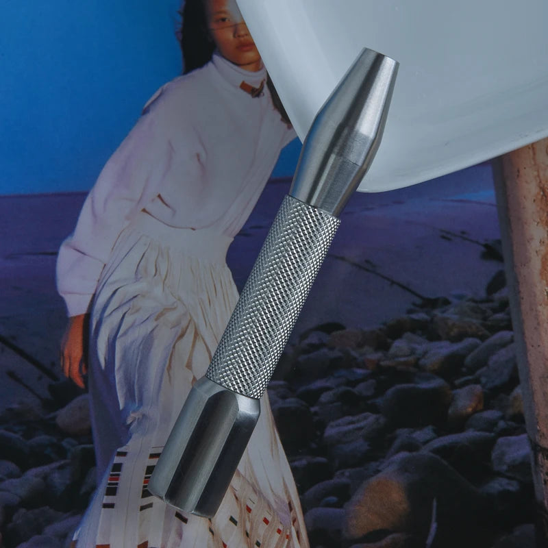 Stainless Steel Safety Razor Handle for Men Shaving
