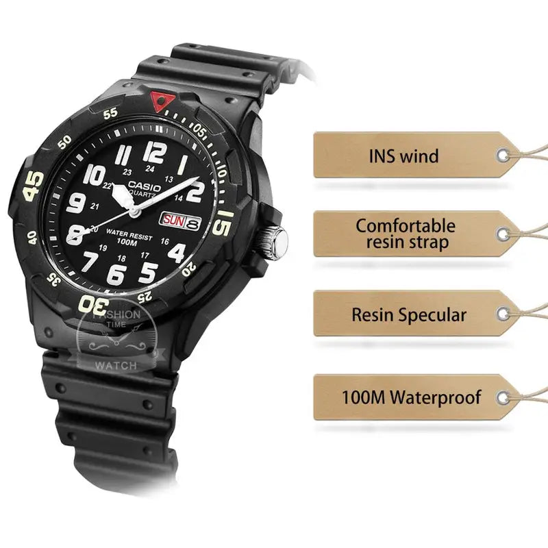 Men's Waterproof Sport Quartz Military Watch - Luxury Analog Wristwatch