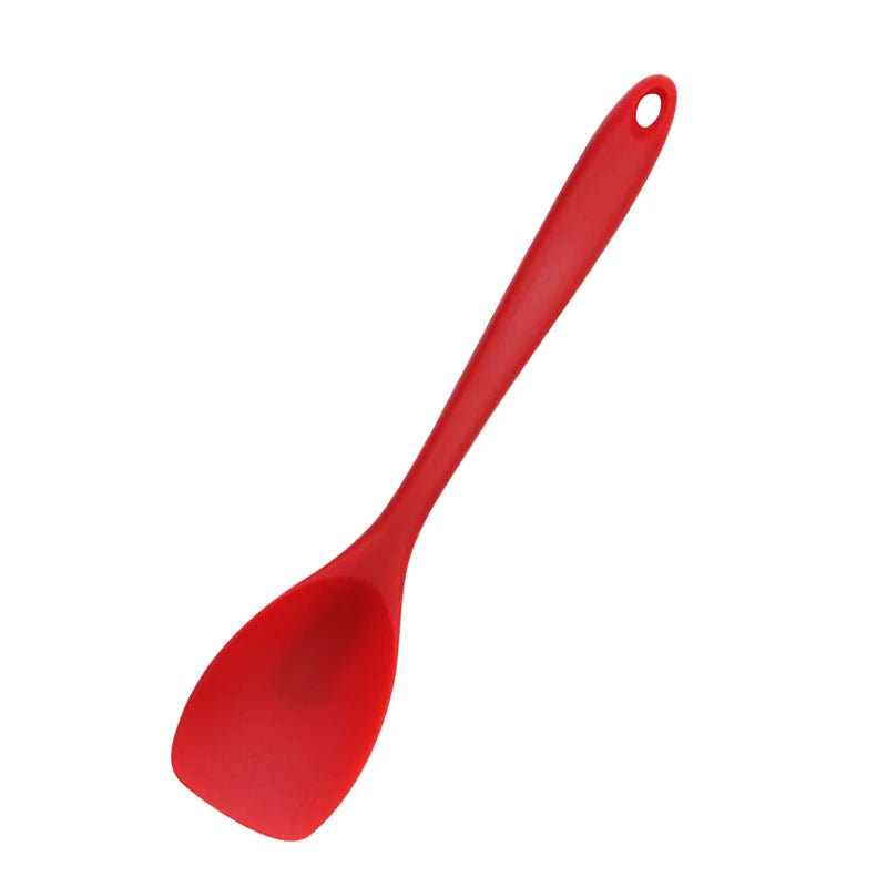 Food Grade Silicone Cooking Spoon & Spatula Set Heat Resistant Nonstick Kitchen Utensils