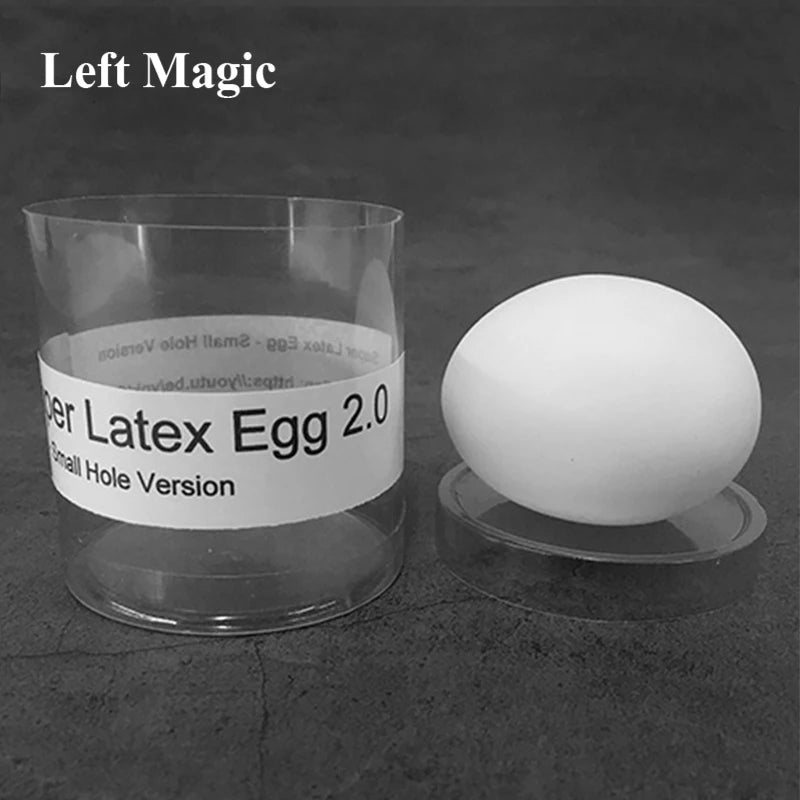 Latex Egg Gimmick for Magic Tricks - Small Hole Stage Illusions Accessory