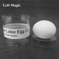 Latex Egg Gimmick for Magic Tricks - Small Hole Stage Illusions Accessory