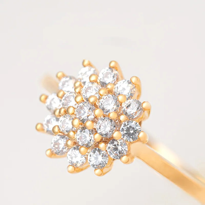 14K Gold Diamond Engagement Ring for Women – 1.5 Carats Luxury Wedding Band