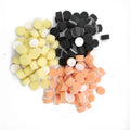 25mm 50Pcs Car Polishing & Buffing Sponge Pads Set - Waxing Buffer Tools