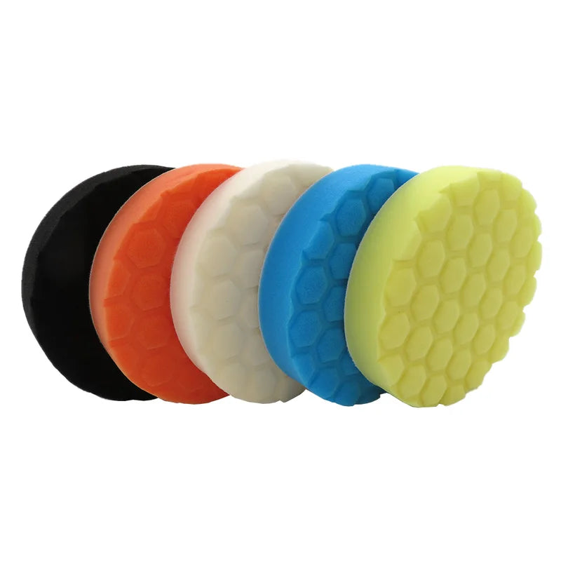 Car Polishing Buffing Sponge Pads - All Purpose 6/7 Inch for Auto Care & Repair
