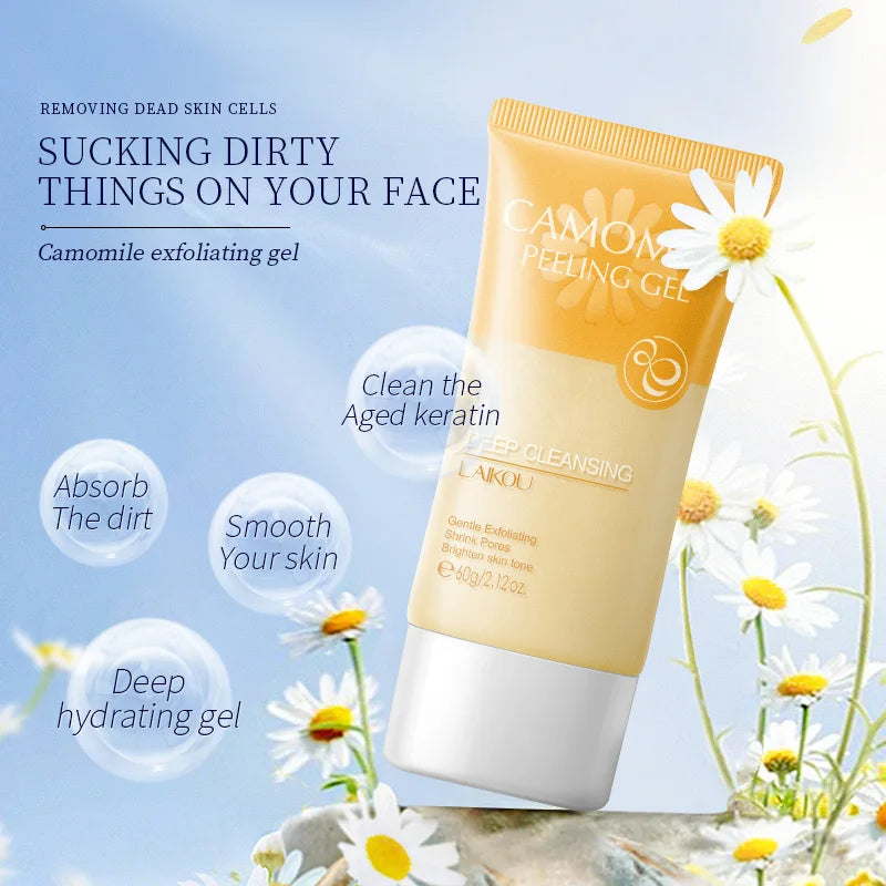 Chamomile Peeling Gel 60g Gentle Oil-Control Body & Face Exfoliant