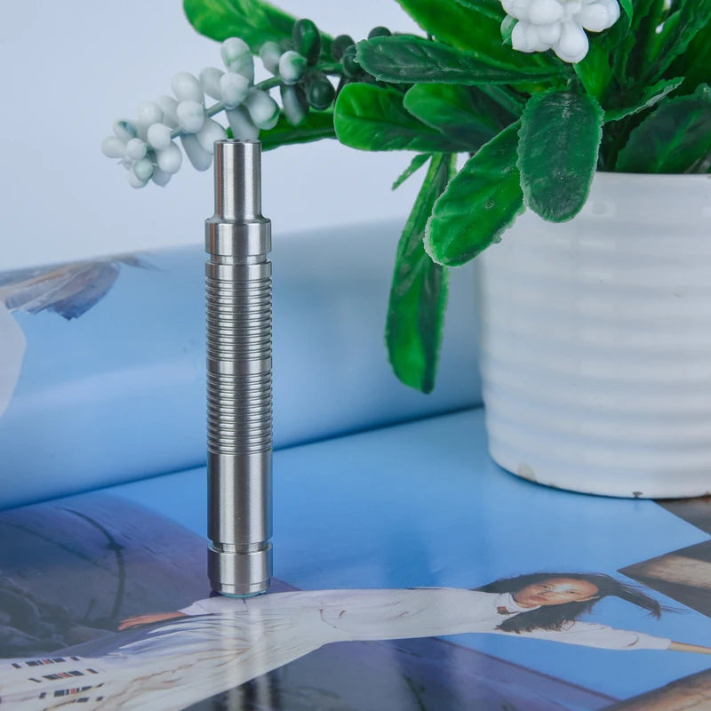 Stainless Steel Safety Razor Handle for Wet Shaving - 82mm, 62g