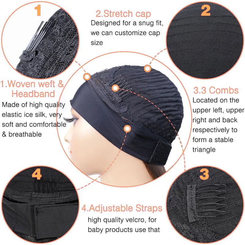 Kinky Curly Human Hair Headband Wig for Black Women - Full Machine Made, Brazilian Remy, 180% Density