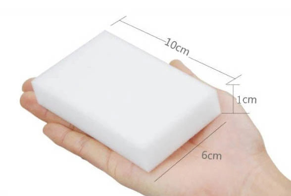 100 Pack Melamine Magic Sponges High Density Cleaning Erasers for Kitchen & Home