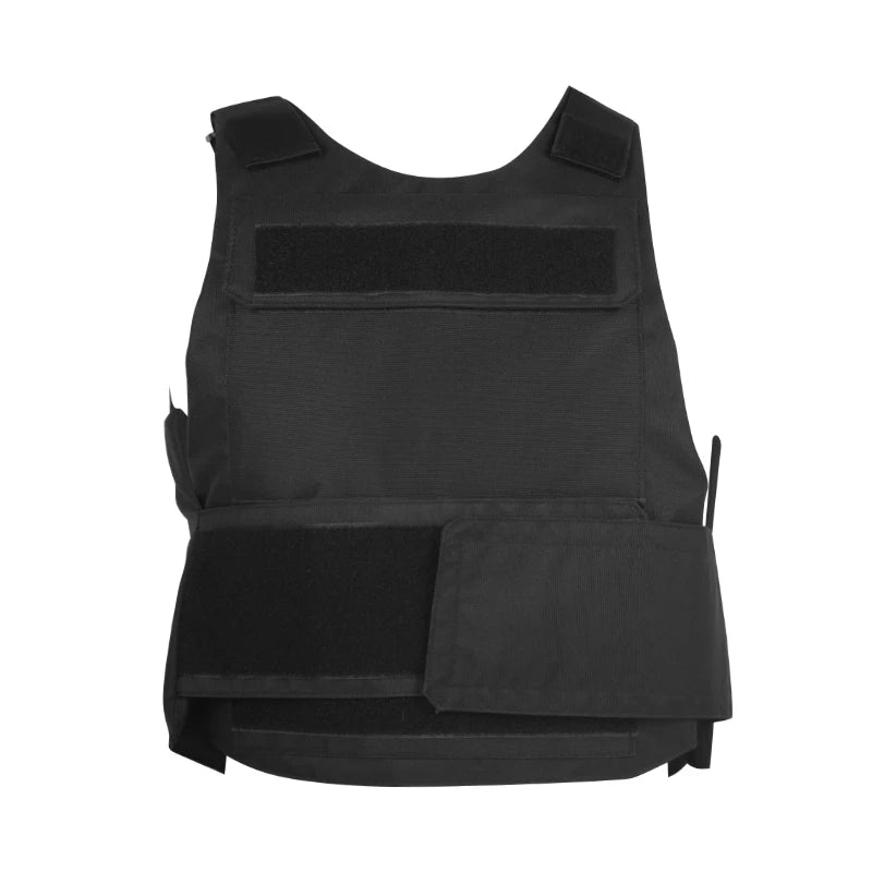 Tactical Army Vest Plate Carrier with Adjustable Straps - Black Combat Gear