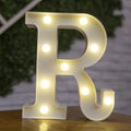 Letter LED Light Set - Alphabet & Number Night Light Decor for Home & Events
