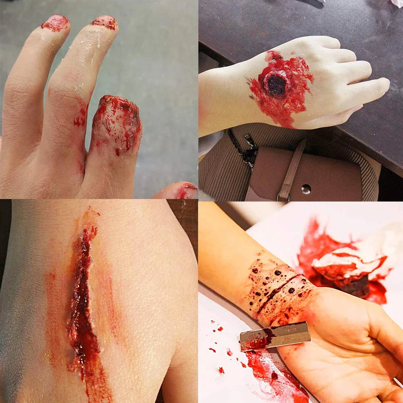 Scar Wax Special Effects Makeup Wound Skin Body Face Halloween Stage FX