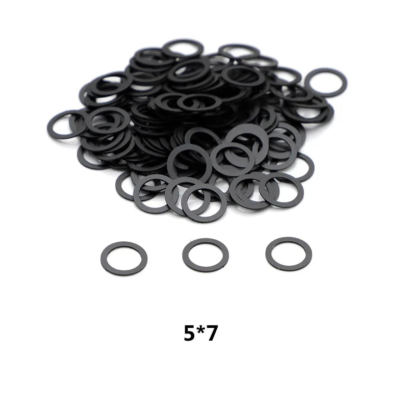 1000pcs Graphite Gaskets for Screws - Hairdressing Scissors Accessories, 3 Sizes Mix
